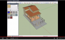 Video hướng dẫn học shetchup thiết kế nhà 3D ( Phần 3)