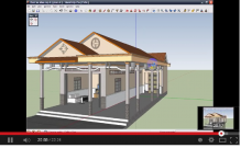 Video hướng dẫn học shetchup thiết kế nhà 3D ( Phần 4) - Phần cuối