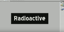 Bài 17: Radioactive Text Effect HD