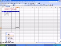 Giới hạn vùng cuộn trong Excel