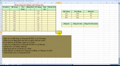 Hướng dẫn giải bài tập Excel: Hàm Left, Right, IF, trích lọc danh sách