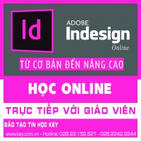 Khóa học Indesign online cho người đi làm tại Đồng Nai