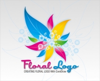 Tạo logo họa tiết bông hoa bằng CorelDRAW