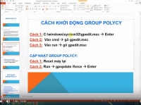 Thủ thuật Group Policy